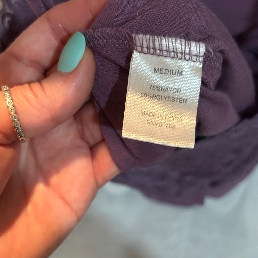 Maurices Purple Lace Camisole - Picture 5 of 5